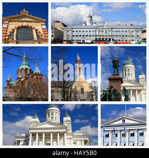 Impressioni di Helsinki Foto Stock