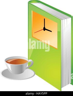 Imposta icona Clip Art Illustrazione Vettoriale