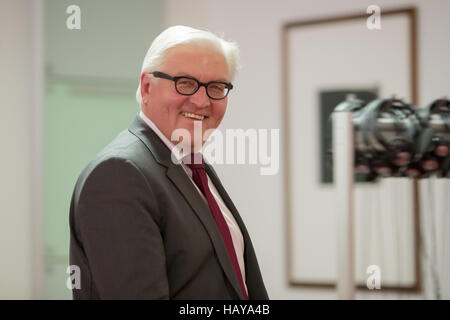 Steinmeier incontra Annan a Berlino. Foto Stock