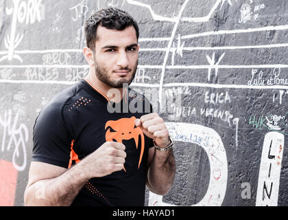 UFC Fight Night Berlino: MUNOZ VS MOUSASI Foto Stock