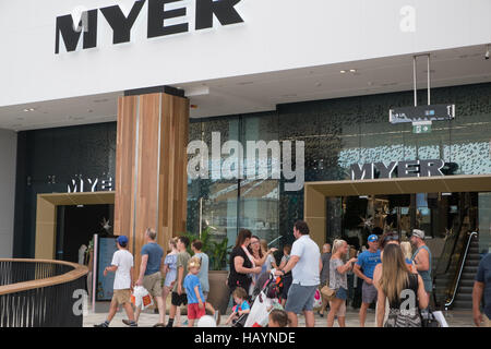 Myer department store di Westfield Warringah Mall, Sydney, Australia Foto Stock