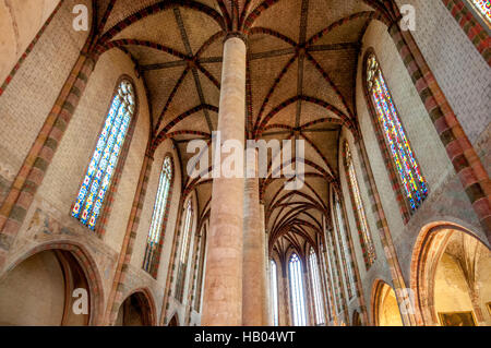 Soffitto a volte di Les Giacobini, Toulouse Haute Garonne, Francia, Europa Foto Stock