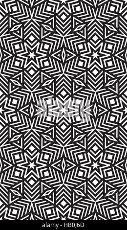 Geometrico astratto modello senza giunture Illustrazione Vettoriale