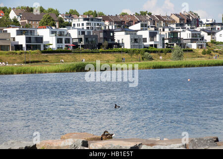 Lago di Phoenix Dortmund Foto Stock