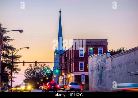 York South Carolina white rose city Foto Stock