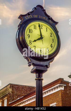 York South Carolina white rose city Foto Stock