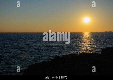 Sonnenuntergang in balla Foto Stock