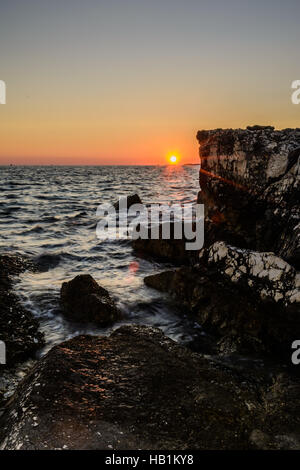 Sonnenuntergang in balla Foto Stock