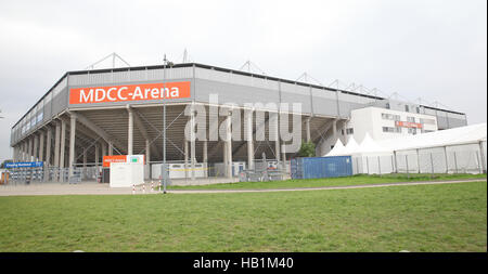 Impressionen aus Magdeburg-MDCC-Arena Foto Stock