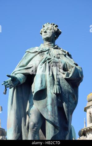 George iv statua Brighton Foto Stock