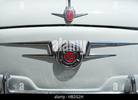 Sede 600 classic car design details Foto Stock