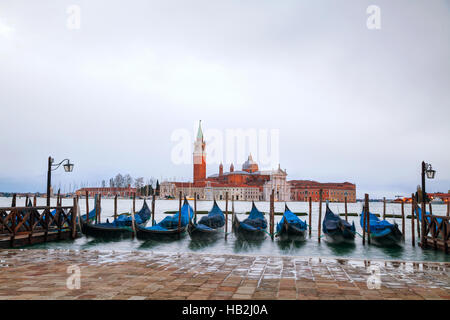 Basilica di San Giogio Maggiore a Venezia Foto Stock