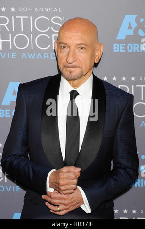 Sir Ben Kingsley assiste il ventesimo Critics' Choice Movie Awards a Hollywood Palladium on gennaio 15, 2015 in Hollywood, la California. Foto Stock