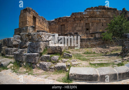 Foto della città antica Ierapoli Foto Stock