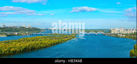 Kiev vista panoramica, Ucraina Foto Stock
