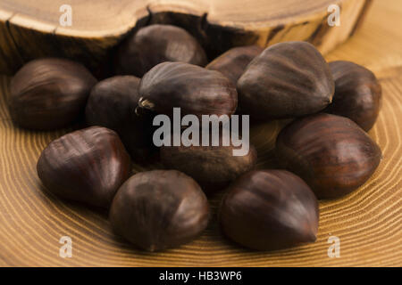 castagne Foto Stock