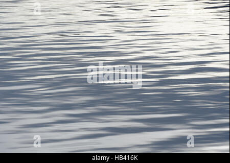 Increspature d'acqua nel lago Jackson Foto Stock