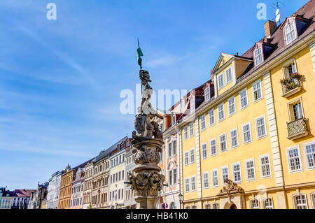 Foutain in Gorlitz Foto Stock