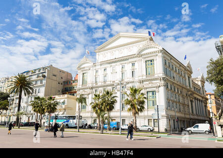 Opera house Nizza Francia Foto Stock