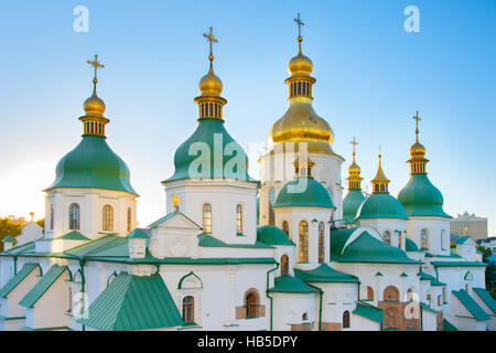 Fmaous San Sophia Cathedral Kiev, Ucraina. Foto Stock