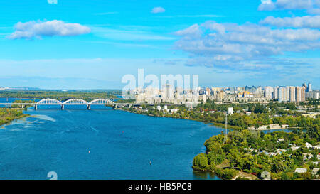 Kiev sinistra banca, Ucraina Foto Stock