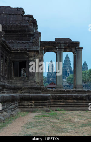 Dettagli di Angkor Wat, Cambogia. Sito UNESCO Cambogia Foto Stock