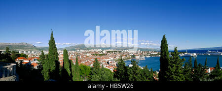 Marjan Forest park, Split, costa dalmata, Repubblica di Croazia. Foto Stock