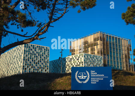 Icc international aule di tribunale penale in den Haag Holland Foto Stock