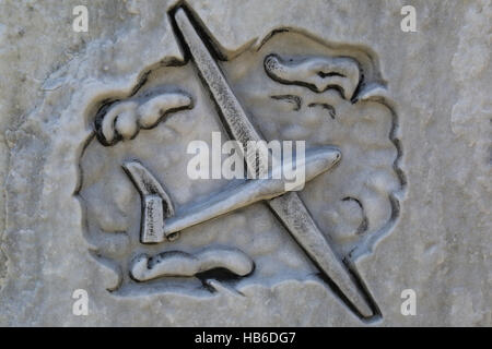 Emblema di aliante Foto Stock