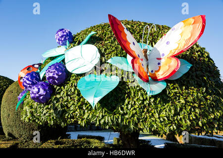 Longleat Festibal di luce Foto Stock