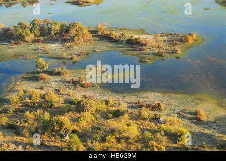 Paesaggio aerea in Africa Namibia Foto Stock