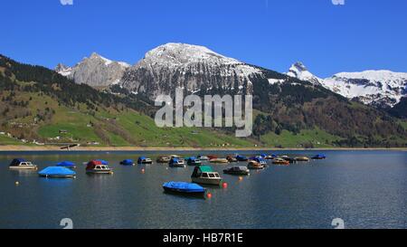 La molla di scena a lago Wagital Foto Stock