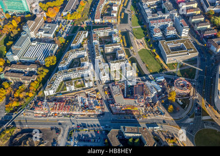 Antenna, ufficio stampa del Consiglio Funke Media Group presso il Berliner Platz, Corporate Headquarters Funke Media, Essen, la zona della Ruhr, Foto Stock