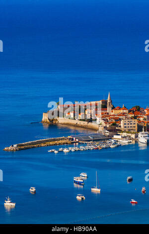 Budva old town - Montenegro Foto Stock