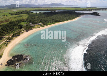 Maurizio, Blue Bay, Oceano Indiano Foto Stock