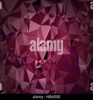 Abstract triangolare Pattern rosso Foto Stock