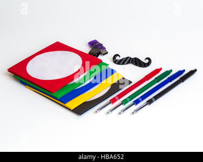 Le buste per dischi Foto Stock