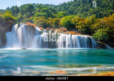 Parco Nazionale di Krka, Croazia Foto Stock