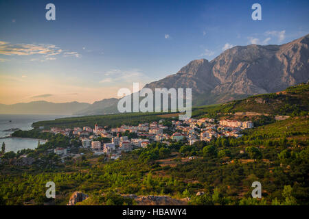 Promajna, Riviera di Makarska, Croazia Foto Stock