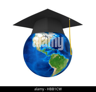 L'istruzione globale illustrazione Foto Stock