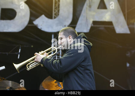 ElbJazz Festival 2013 - Ibrahim Maalouf Foto Stock