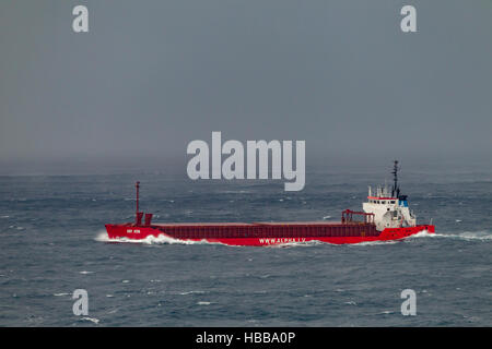 General cargo SKY VITA in direzione sud nell'Oceano Atlantico. Foto Stock