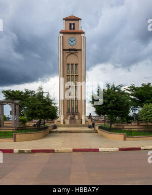 Città di Mongomo in Guinea equatoriale Foto Stock