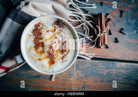 Pumpkin spice latte Foto Stock