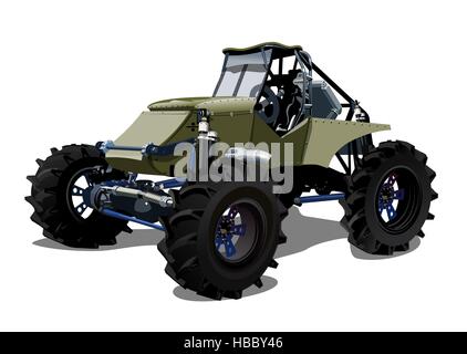 Buggy del fumetto Foto Stock