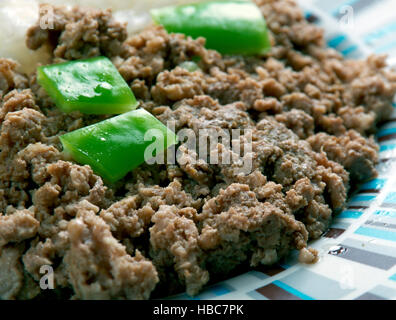 Picadillo a la habanera Foto Stock