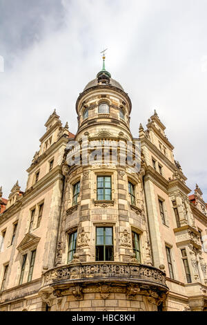 Edifici ricostruiti in Dresden Foto Stock