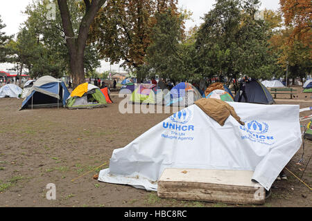 Siro Campo Profughi Foto Stock