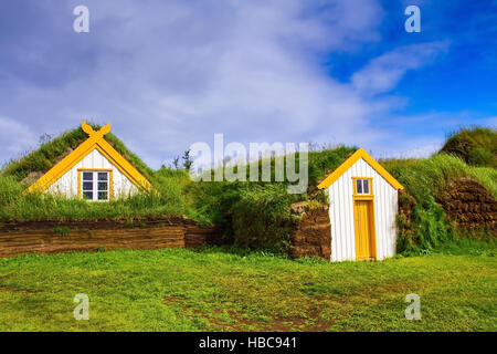 Il villaggio antenati in Islanda Foto Stock