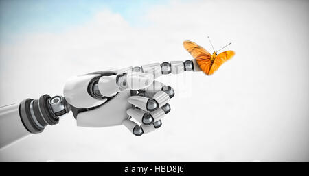 Immagine composita di close up di butterfly Foto Stock